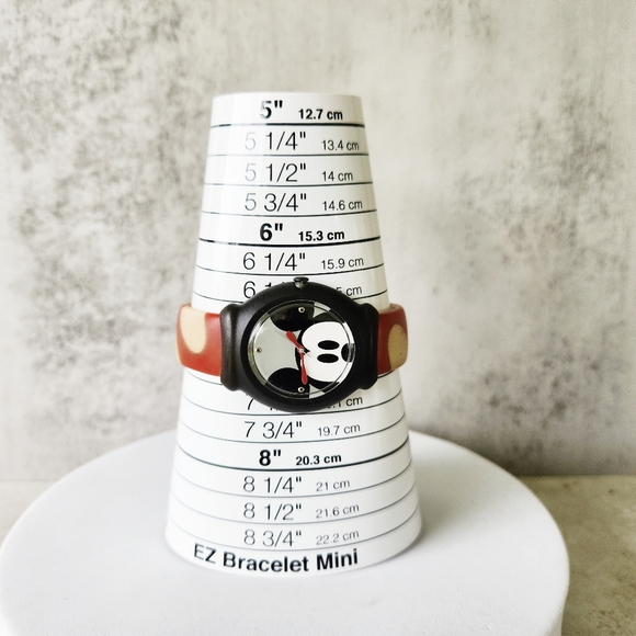 Disney Mickey Mouse SNAP Watch Blur Silicone Band Working Mens Womens - Picture 7 of 12